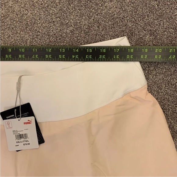 Puma Womens Powershape Striped Golf Tennis Skort Rose White Size XXL Long NWT$75 - Picture 7 of 12